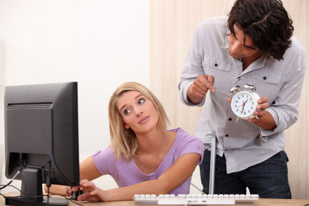 portrait of a coupleの写真素材