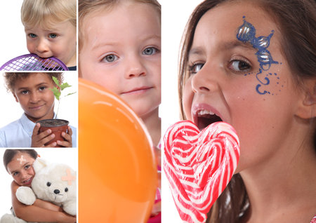 Children portraitsの写真素材