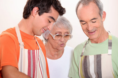 Family Kitchenの写真素材