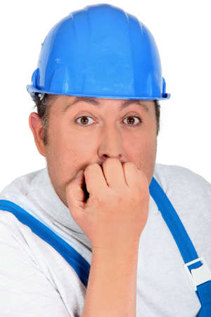 I've done something stupid...の写真素材