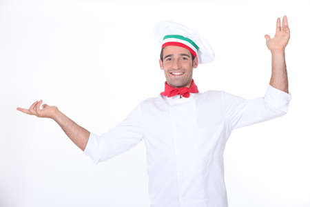 Italian chefの写真素材