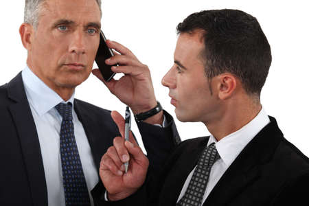 Two businessmenの写真素材