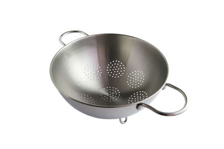 Metal colanderの写真素材