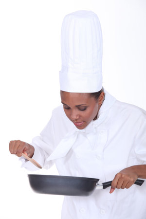 Cook with panの写真素材