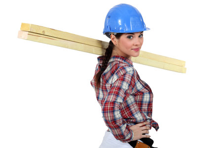 construction foremanの写真素材