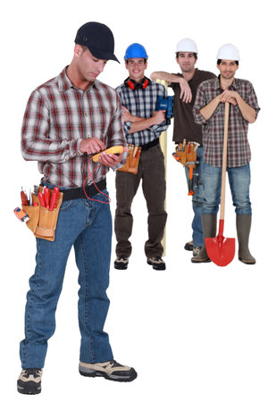 Construction team