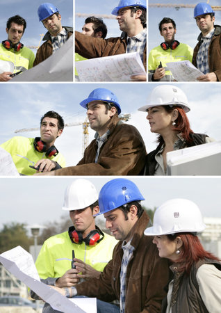 Architect and surveyorの写真素材