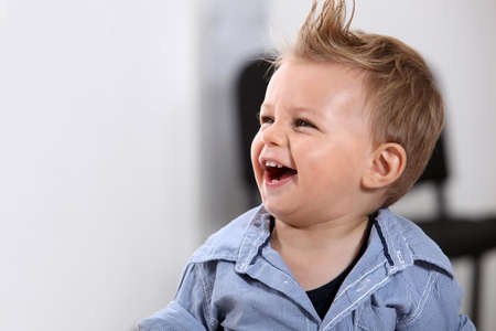 Child laughingの写真素材