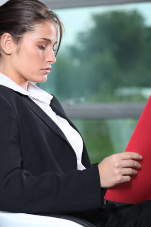 woman readingの写真素材