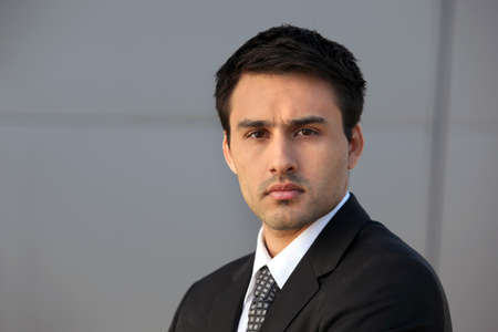 Determined businessmanの写真素材