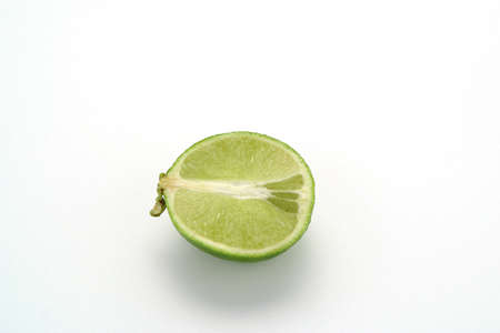 Half a limeの写真素材