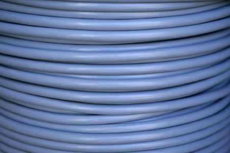 Coiled electrical cable