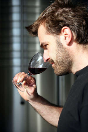 Wine connoisseurの写真素材