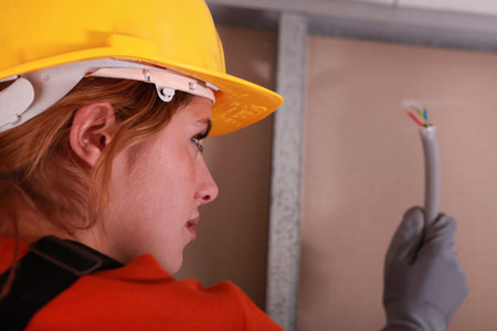 Female electrician