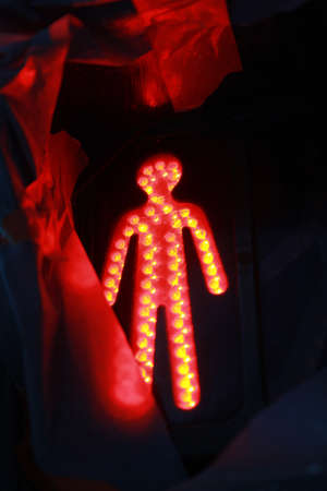 Pedestrian crossingの写真素材