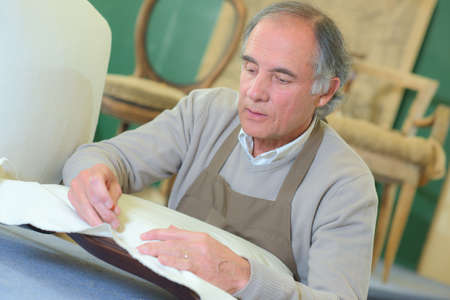 Furniture repair shopの写真素材