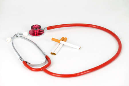 Smoking is bad for your heartの写真素材