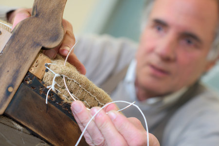 Furniture repair shopの写真素材