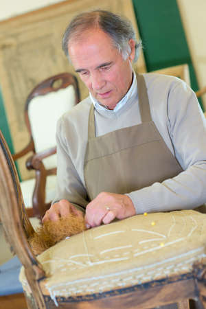 Furniture repair shopの写真素材