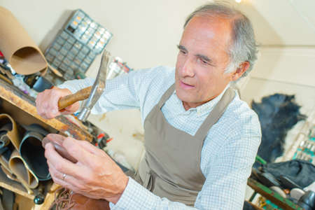 Shoe-repair storeの写真素材