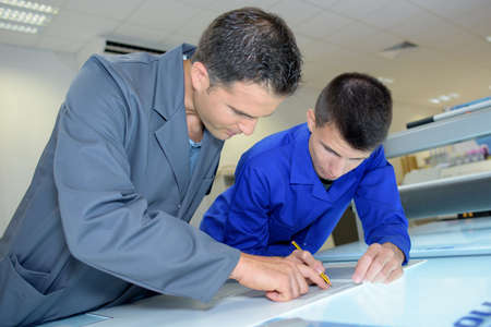 drawing plansの写真素材