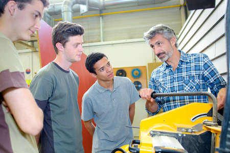 giving lessonの写真素材