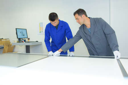 workers in officeの写真素材