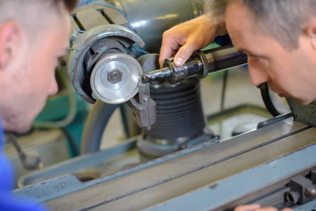 fixing a machine