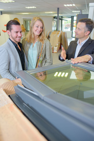 couple looking at windows
