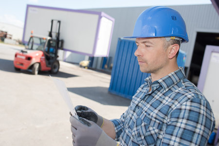 container businessの写真素材