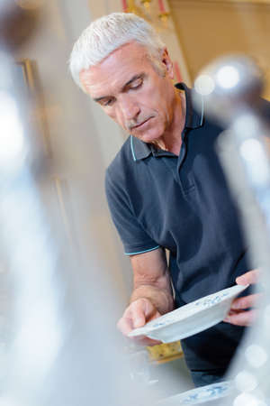 preparing the tableの写真素材