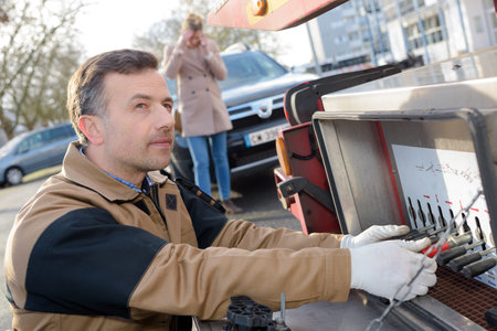 connecting the battery charger