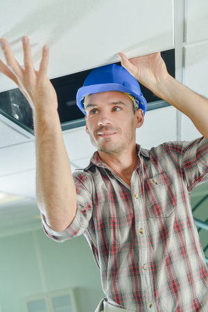 Removing ceiling panels