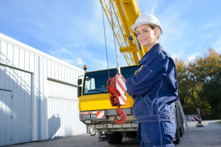 heavy equipment with a big hook