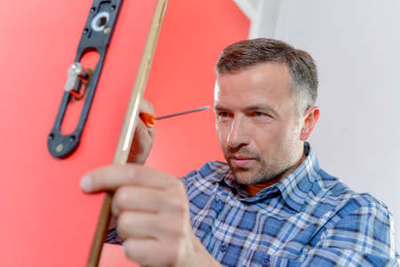 Changing a lockの写真素材