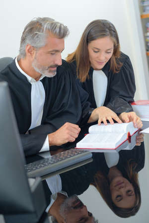 reading a sentenceの写真素材