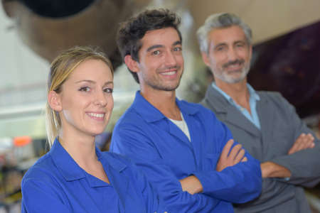 team of assemblerの写真素材