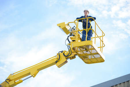 surveying the areaの写真素材