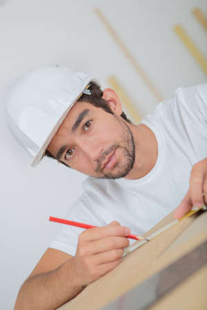 marking the write spotの写真素材