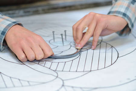 artist at workの写真素材