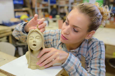 perfecting the figureの写真素材