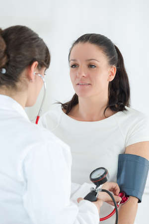 patient and doctor consultationの写真素材