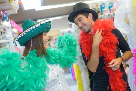 in the party shopの写真素材