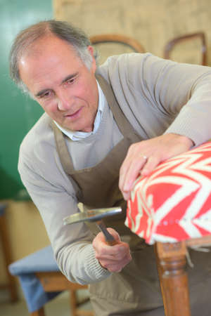 Furniture repair shopの写真素材