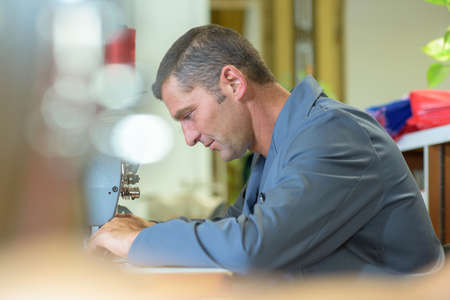 artisan at workの写真素材