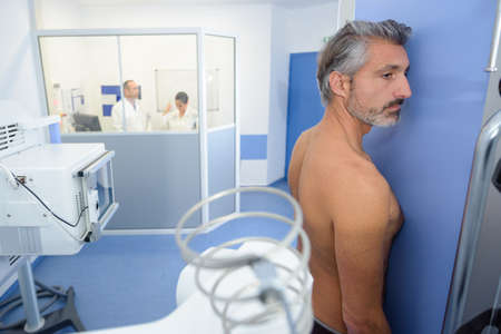 having an x-rayの写真素材