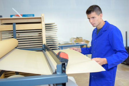 rolling machine operatorの写真素材