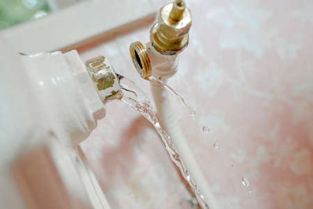 Broken radiatorの写真素材