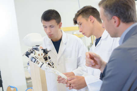 Robotics studentの写真素材