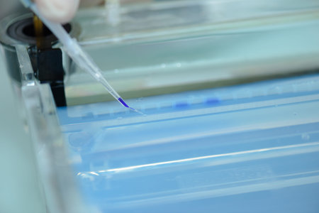 Pipette dripping liquid into dish